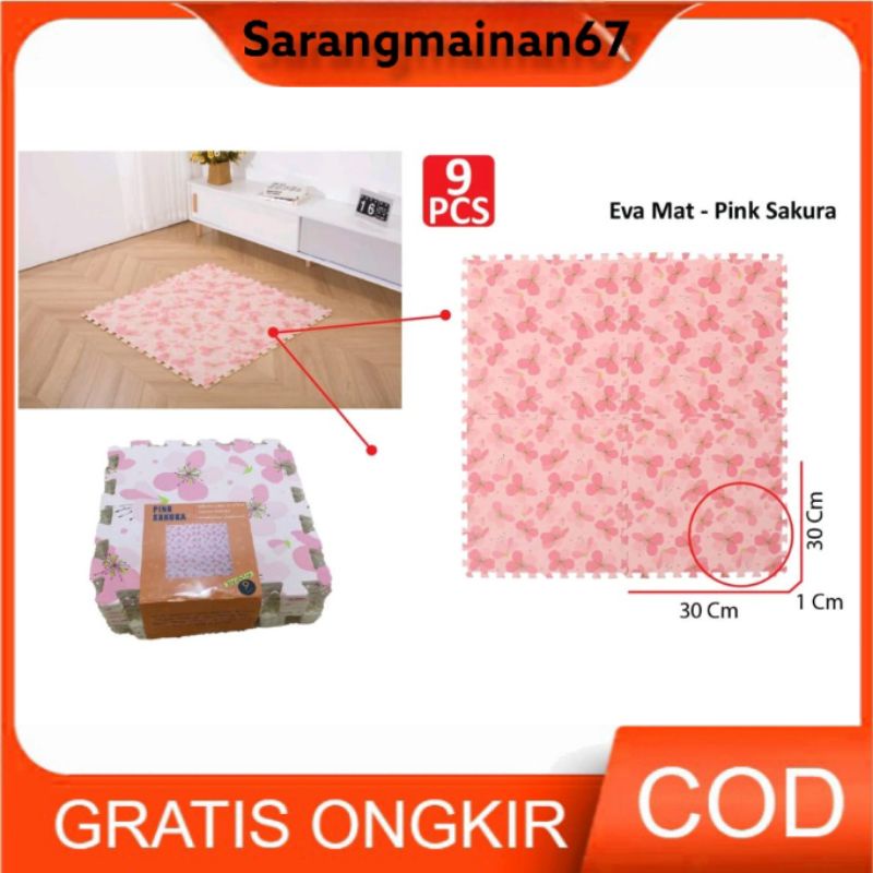 KARPET TIKAR BUSA ALAS LANTAI MAINAN ANAK EDUKASI EDUKATIF EVAMATS PUZZEL MAT EVA FOAM BUSA ALAS LAN