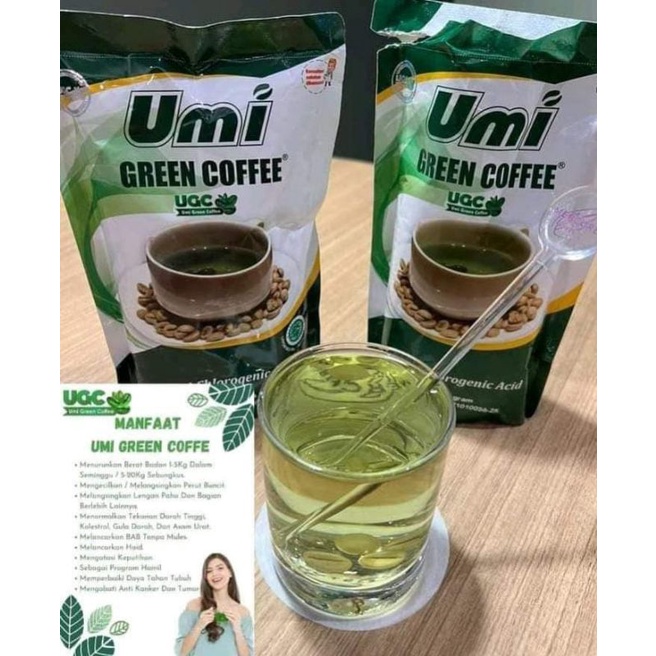 

UGC Umi Green Coffee/Kopi Pelangsing Herbal/Kopi 100% Herbal