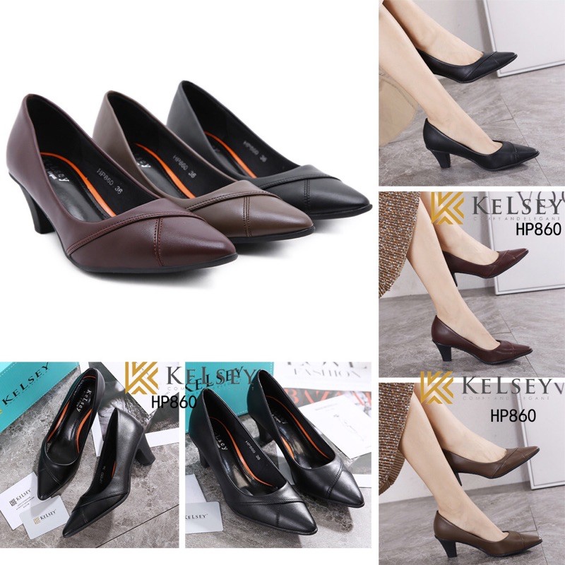 RESTOCK!!  NICOLE SEPATU HEELS WANITA IMPORT KELSEY HP860