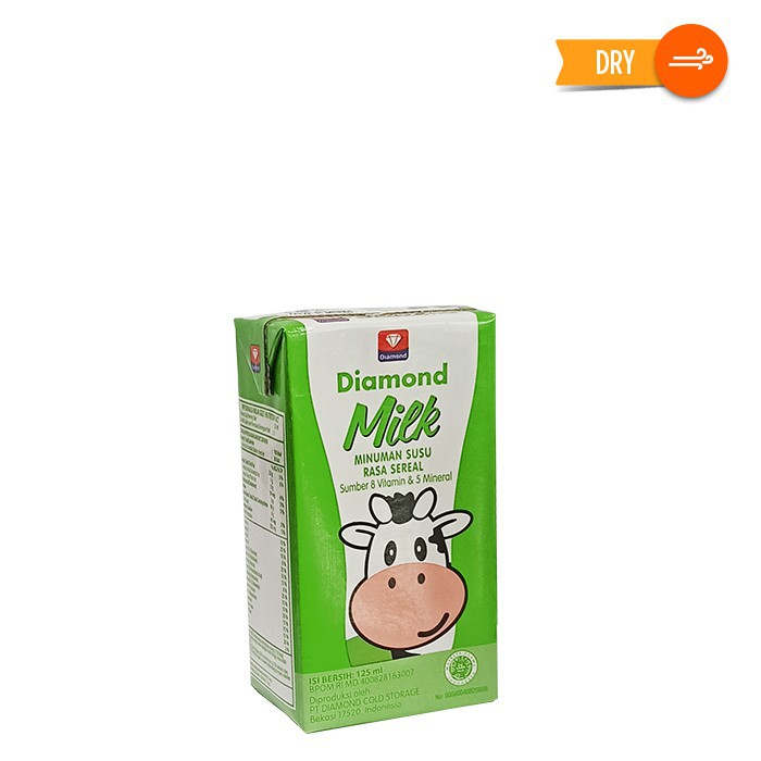 Promo Harga Diamond Milk UHT Sereal 125 ml - Shopee