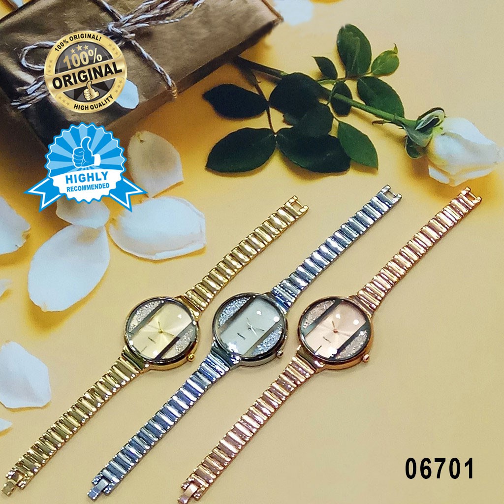 06701 Jam Tangan Rante Wanita Murah dan Original