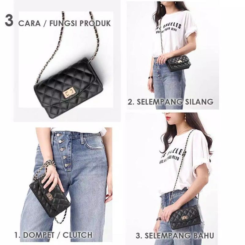 DIAMON BAG WOC(TANPA DIAMOND)