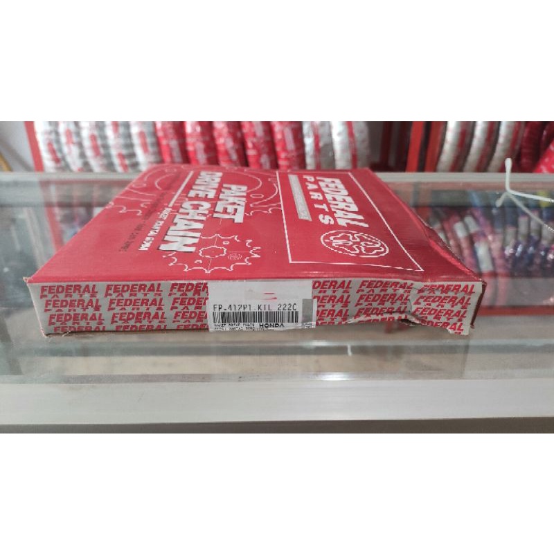 GEAR PAKET NEW SUPRA FIT 40T / REVO FEDERAL PART ORIGINAL