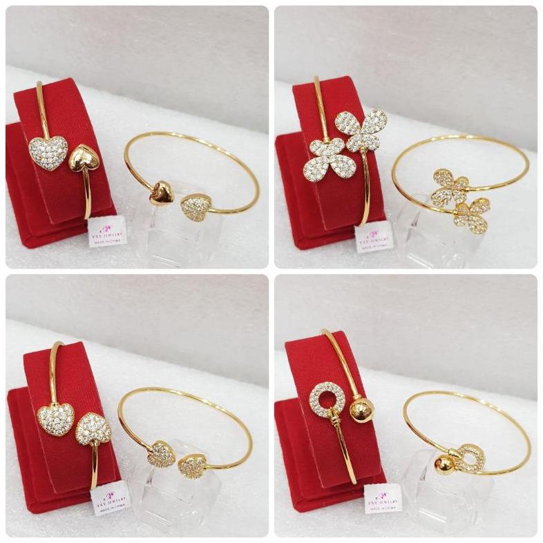 Gelang Lilit Berlapis Emas