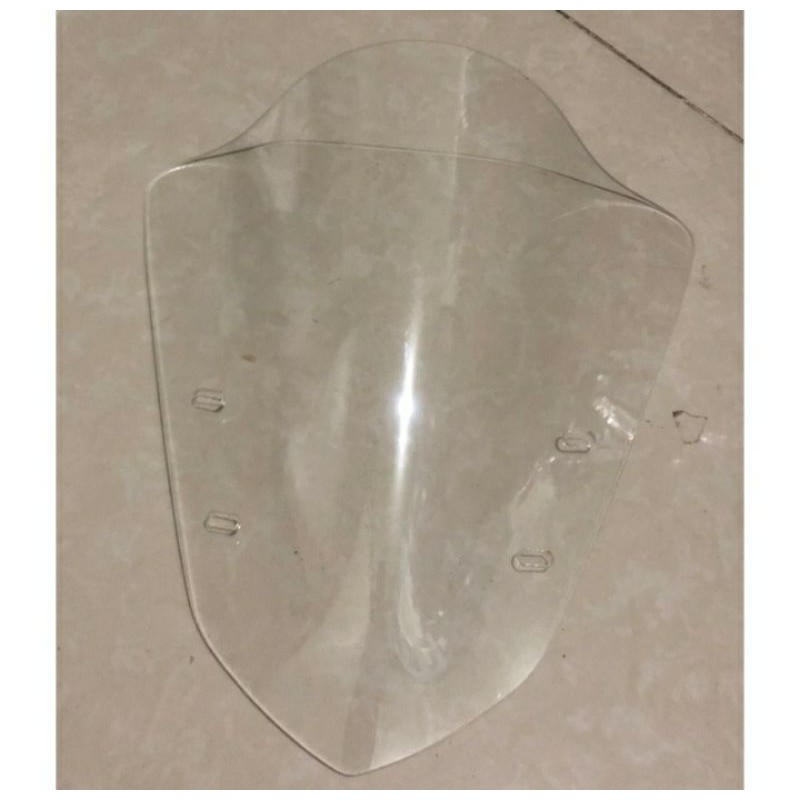 windshield yamaha aerox visor aerox flyscreen aerox winshield aerox connected 2021 tebal 3mm