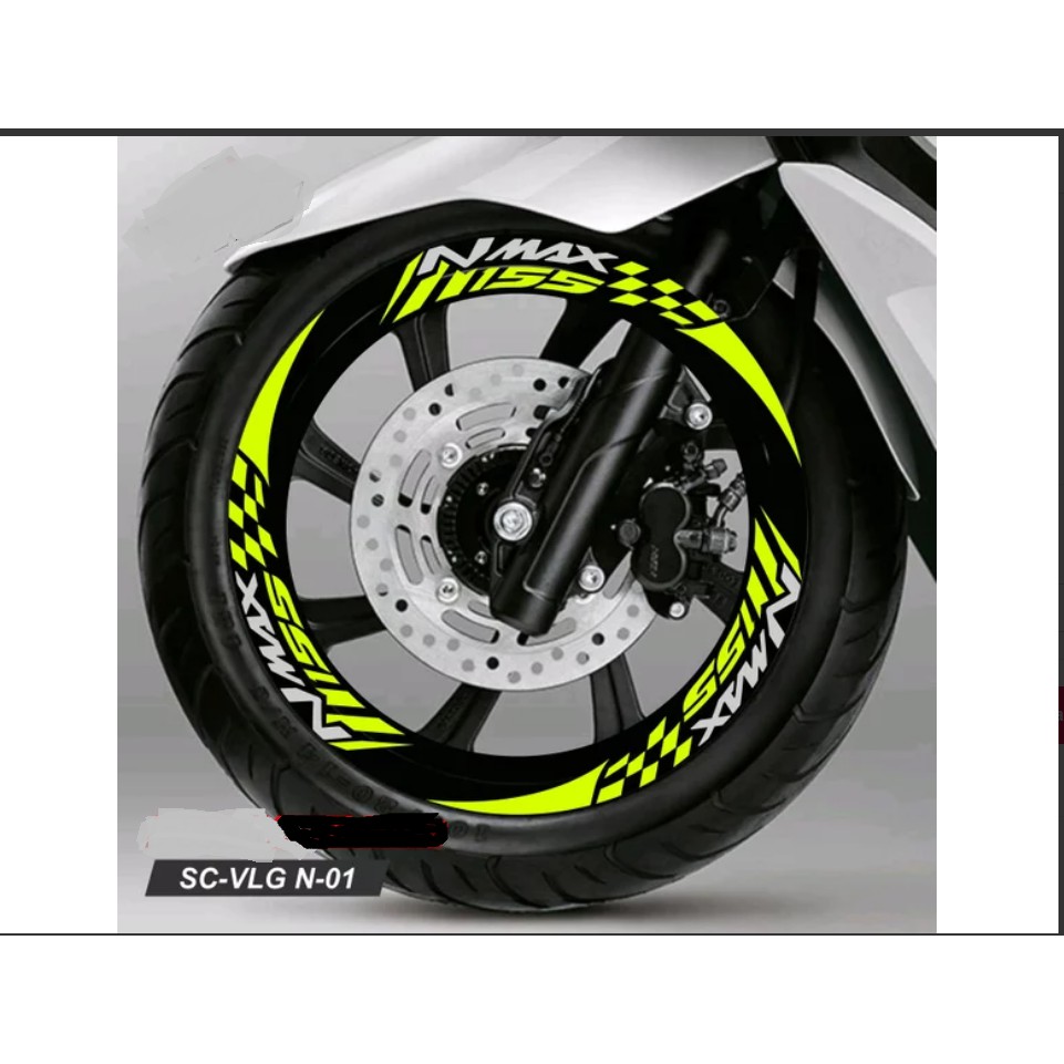 Cutting Sticker Velg Nmax
