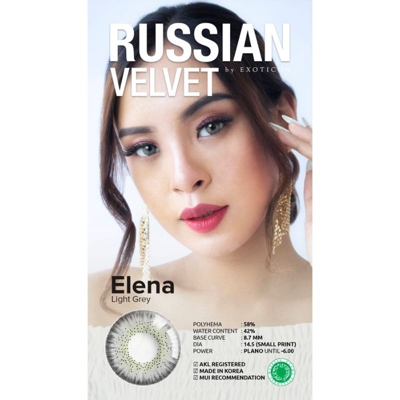 SOFTLENS X2 RUSSIAN VELVET DIA 14.5mm NORMAL