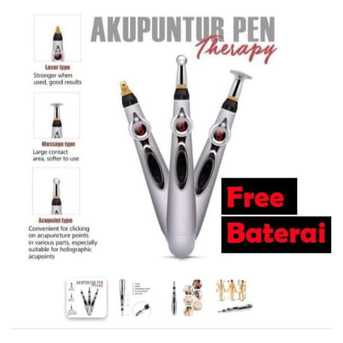 TERMURAH Alat Terapi Listrik Pijat Refleksi Pen Akupuntur Laser DX431