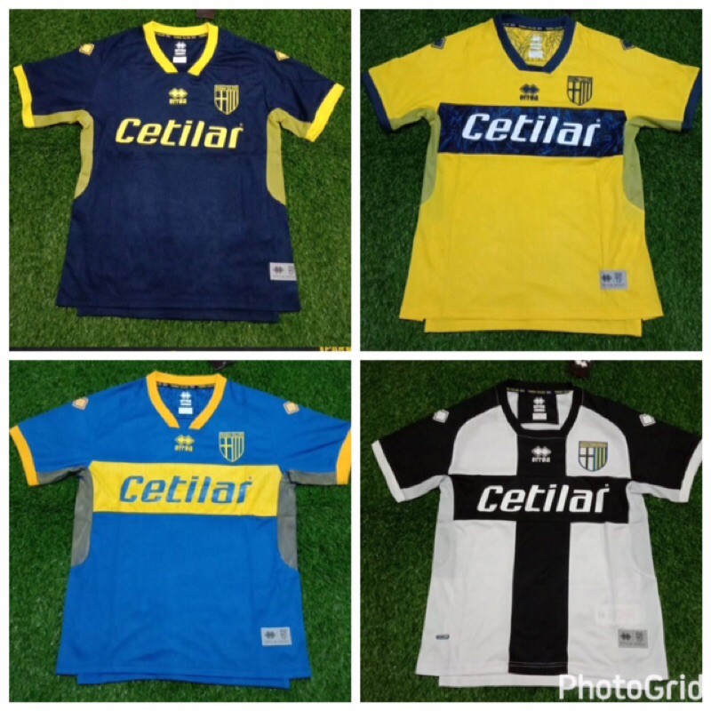 Jersey Baju Sepak Bola AC Parma Home Away 3rd Third Kuning Putih Biru Serie A Liga Italy 2020 2021