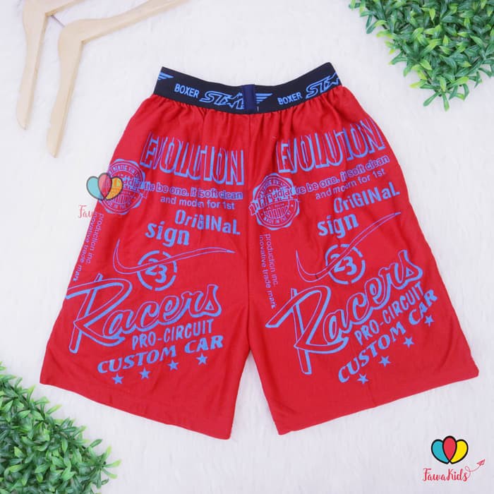 PROMO BAJU ANAK Celana Boxer Uk Remaja Tanggung / Celana Boxer Cowok Celana Pendek