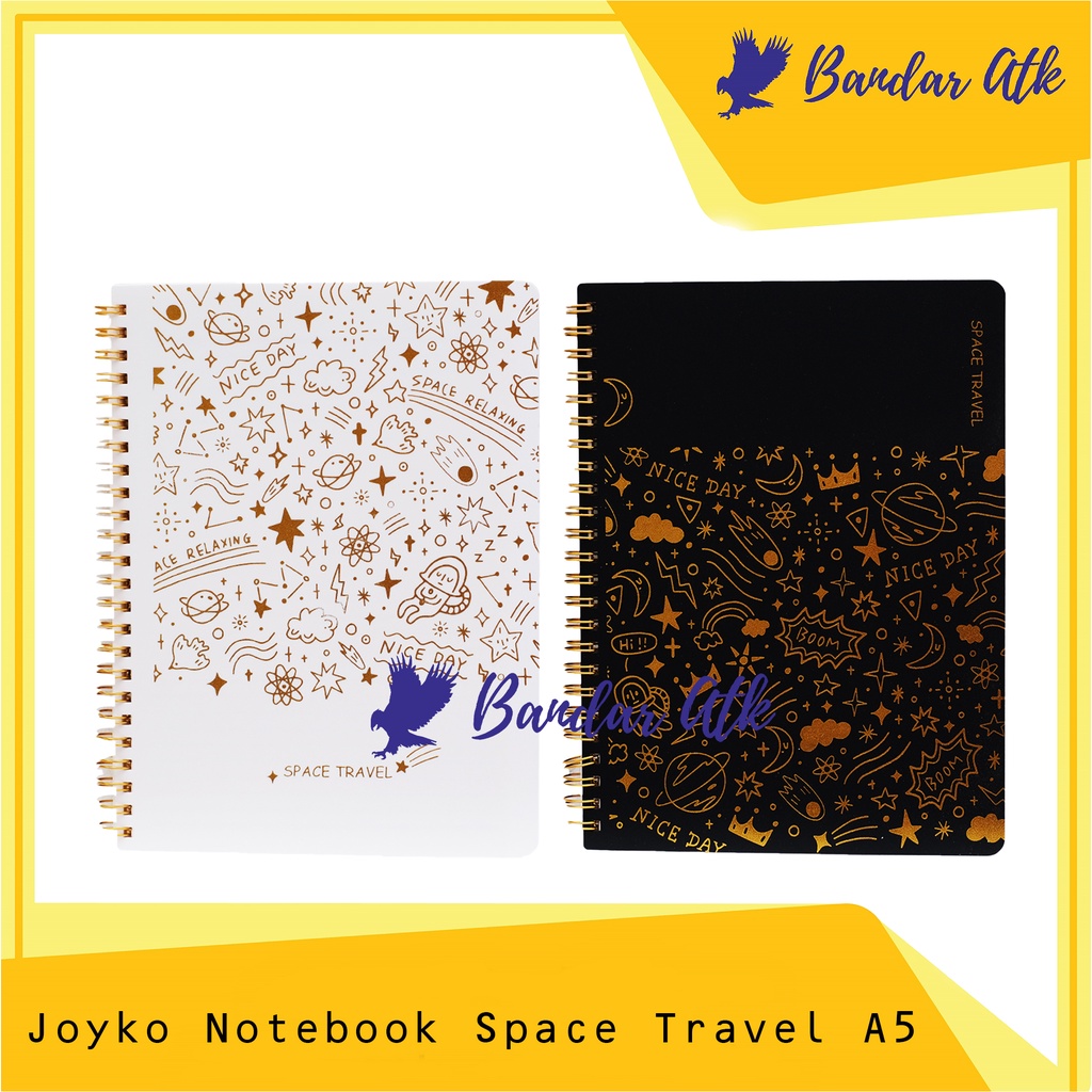 

JOYKO Notebook NB-710 Ruled Space Travel Buku Catatan Bergaris [1 PCS]
