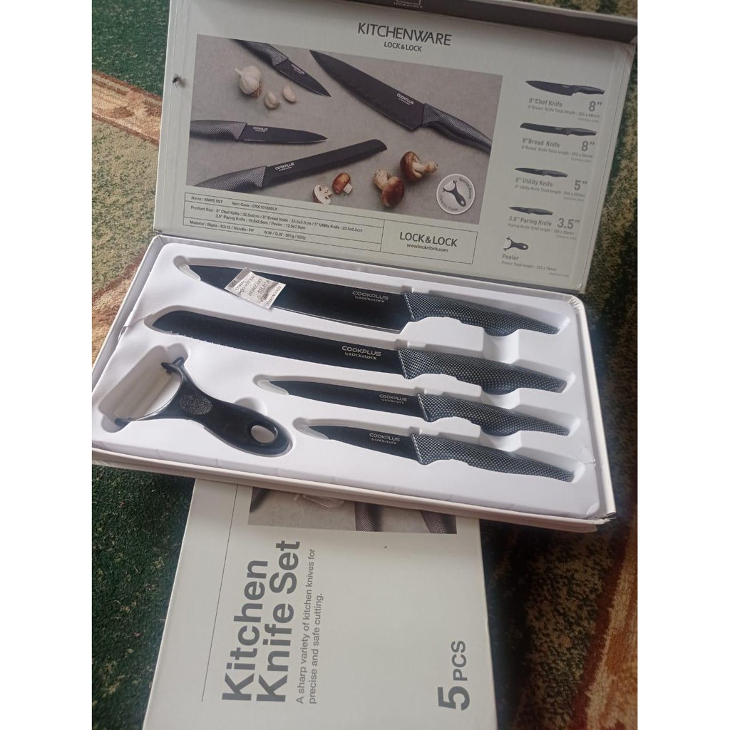 pisau lock n lock set