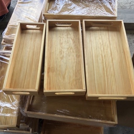 Nampan Baki Tatakan Piring Gelas Wooden Tray Nampan Kayu Pinus