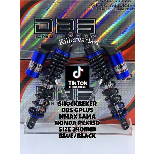 shockbreker shock DBS NMAX LAMA HONDA PCX ukuran 340 double model G PLUS