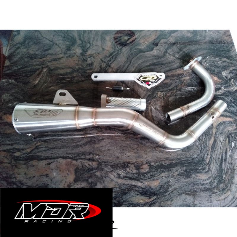 Knalpot CLD Racing Honda Beat Beat fi type Monster X Series