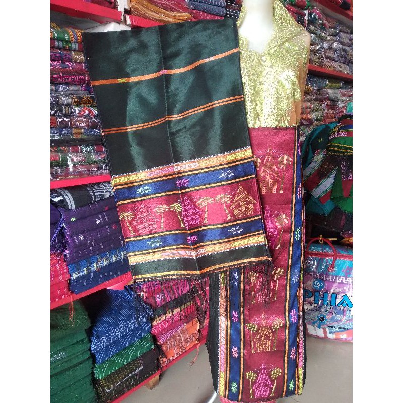 songket semi sutra hongkong