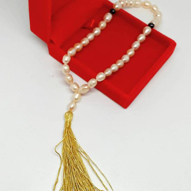 Tasbih mutiara air tawar || tasbih 33 mutiara asli lombok