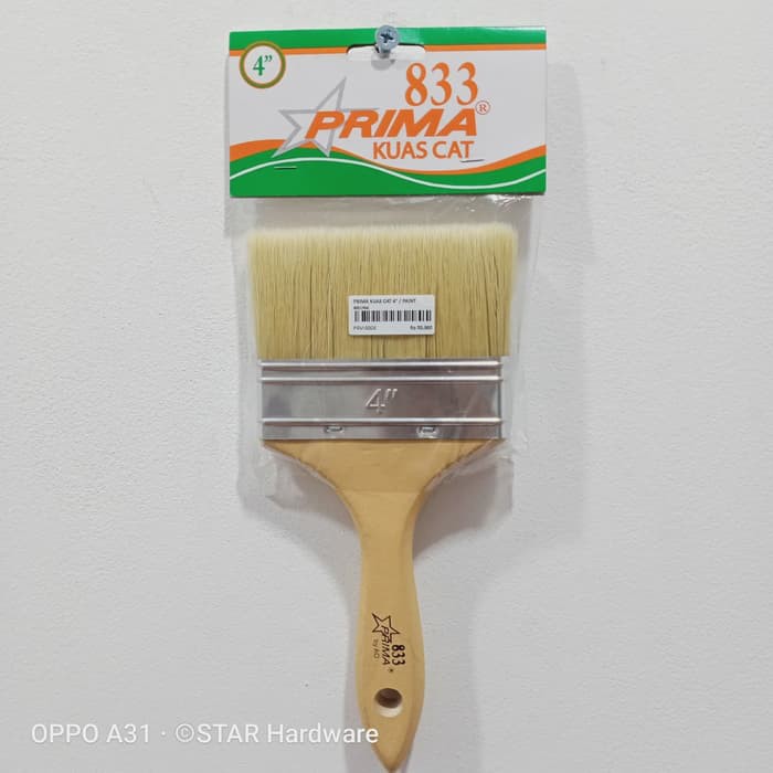 

Prima Classic 833 Kuas Cat 4" / Kwas Cat Paint Brush TEBAL BERKUALITAS