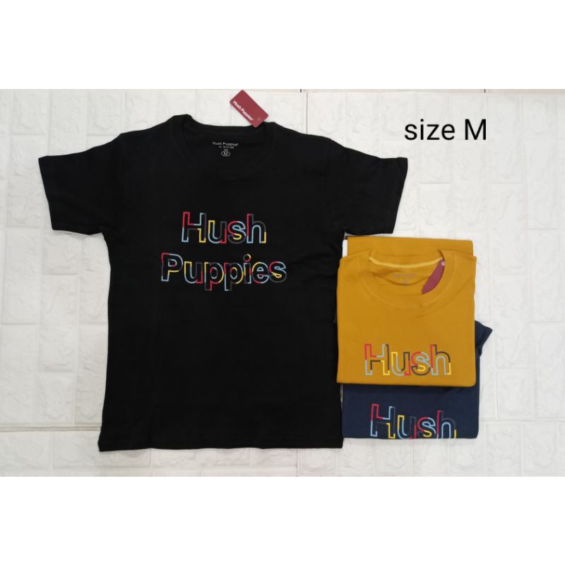 KAOS HUSH PUPPIES UNISEX SIZE M-XL