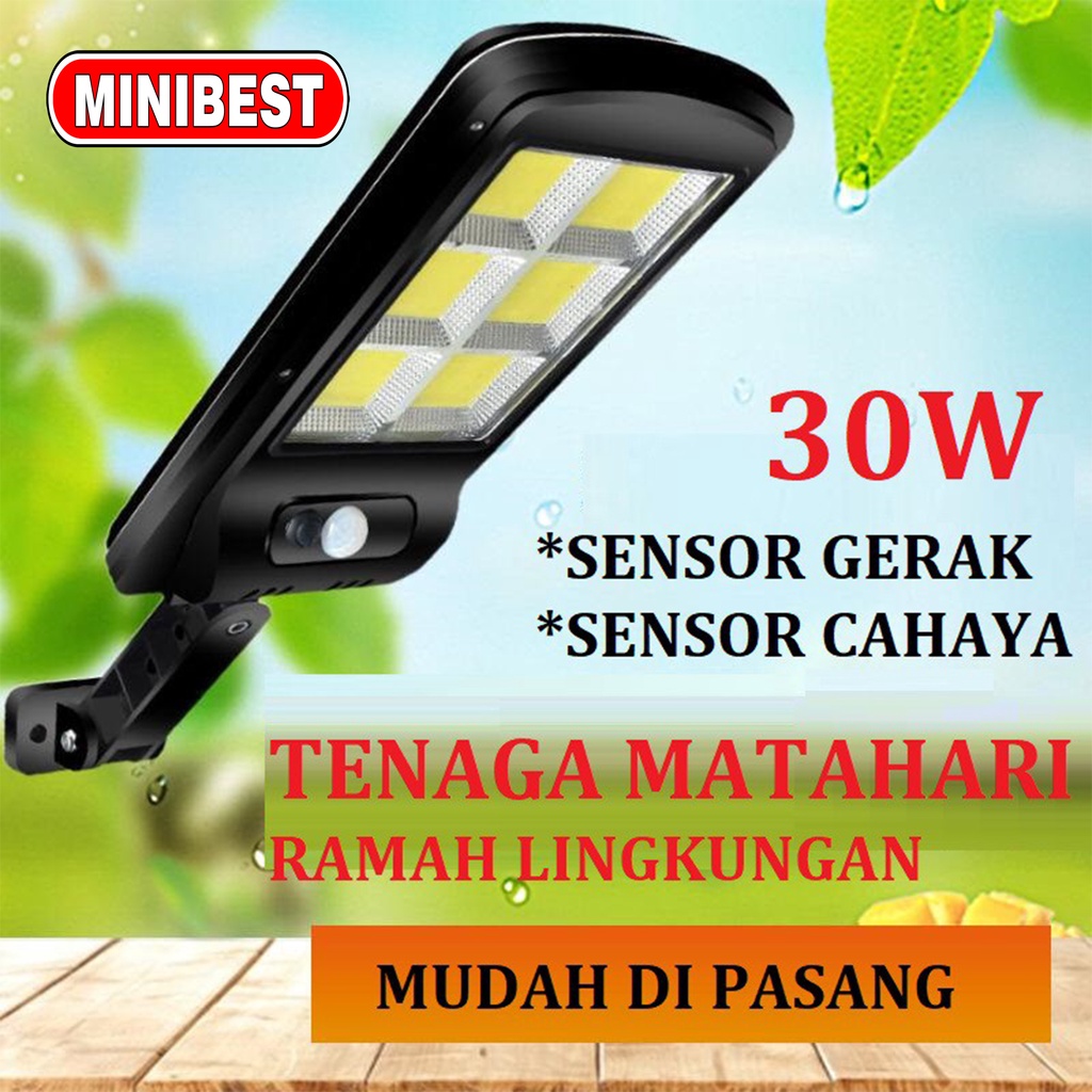 Jual MB LAMPU JALAN LED 30W TENAGA MATAHARI - PJU LED SOLAR CELL 30W ...