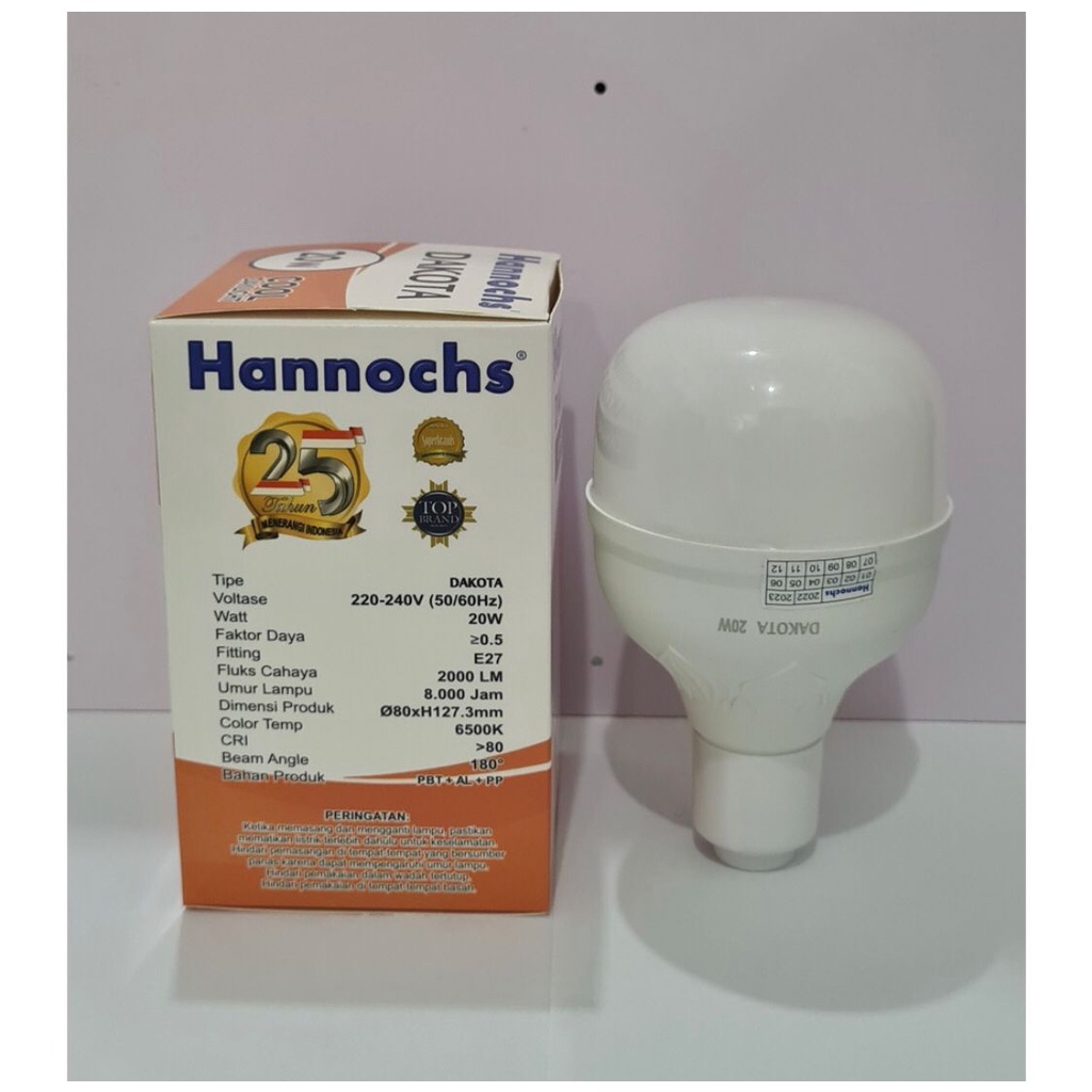 Hannochs Dakota 20 Watt Bohlam LED Putih/CDL