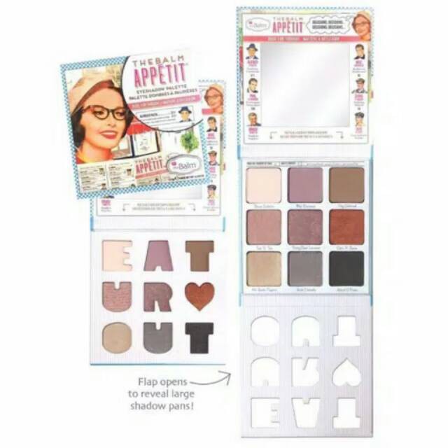 Eyeshadow palete padat the Balm Appetit