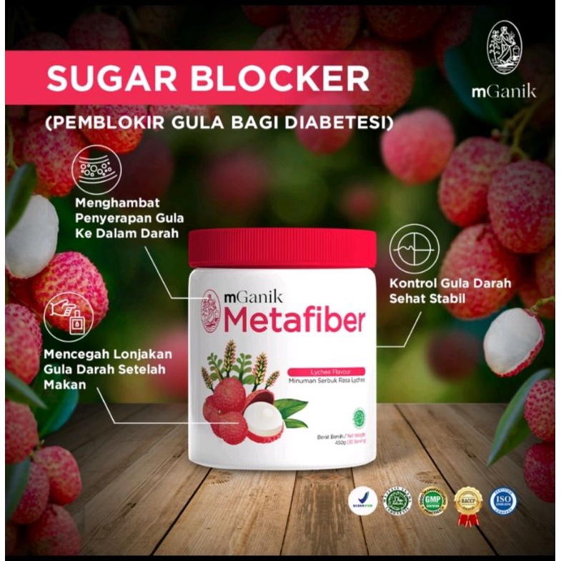 MGANIK METAFIBER RASA LYCHEE
