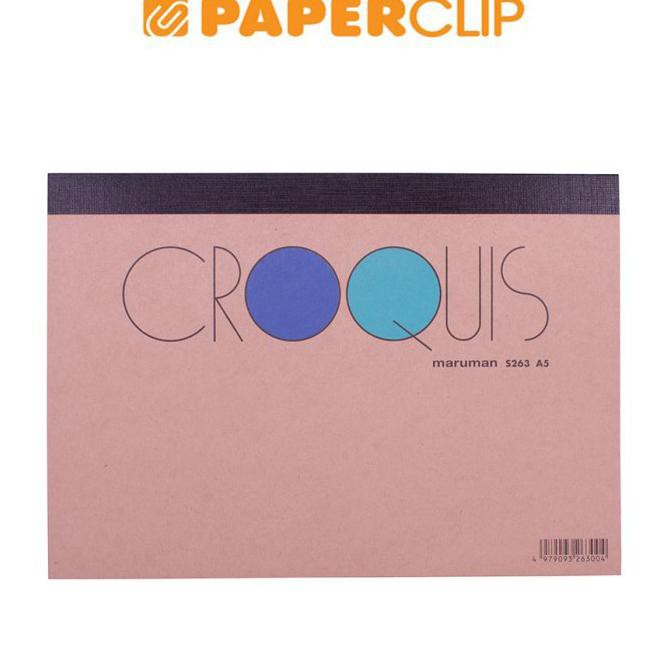 

Bagus Sketchbook Maruman Croquis S263 A5 100S Bergaransi