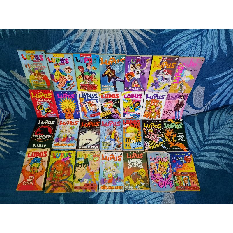 Buku Novel Lupus Lupus Kecil Lupus ABG Lulu Olga Hilman