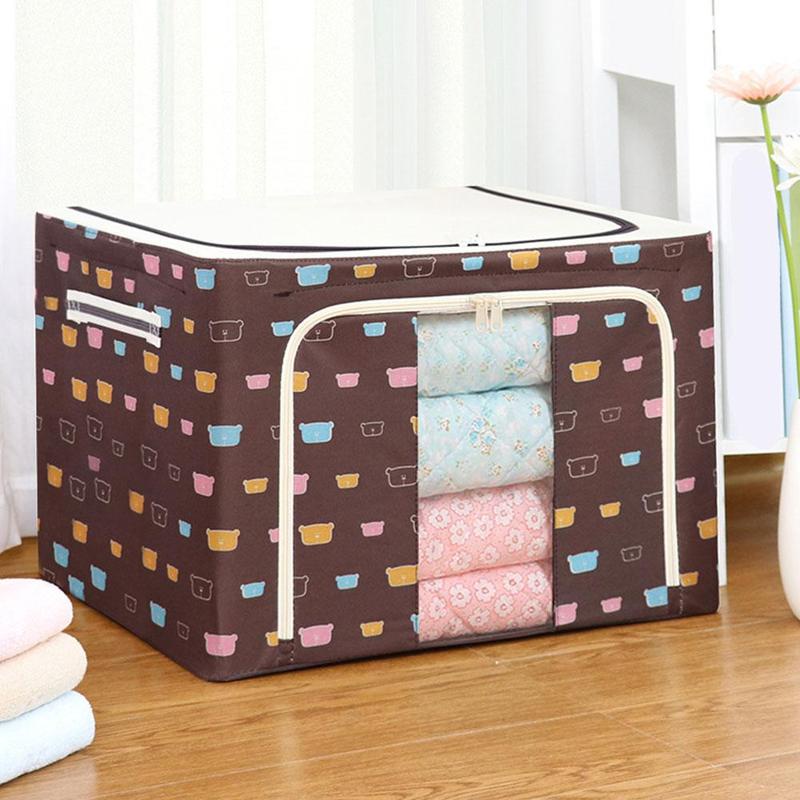 Kotak Tempat Penyimpanan Baju Bayi Selimut Bedcover Serbaguna Bear Series 66 Liter Keranjang Countainer Box Kotak Penyimpanan Jumbo Storage Kontener Box Organizer Pakaian