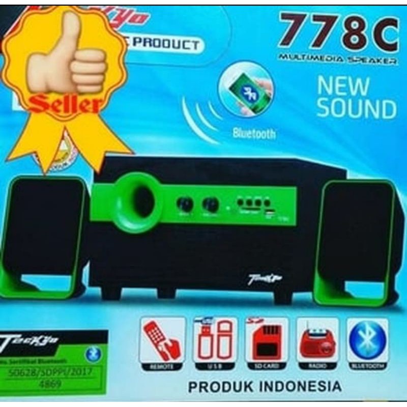 SPEAKER BLUETOOTH GMC TECKYO 778C