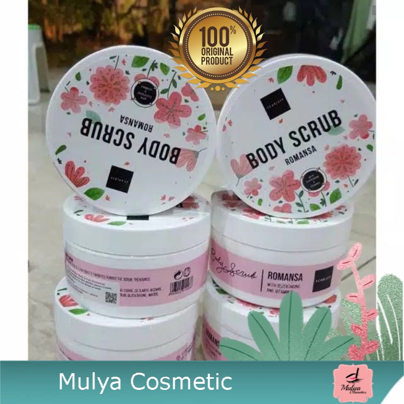 BODY SCRUB SCARLET