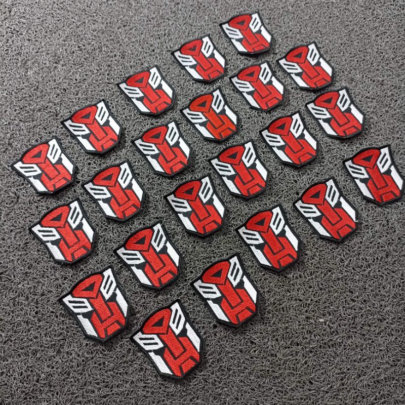 PATCH BORDIR TRANSFORMERS MINI TERLARIS BEST QUALITY