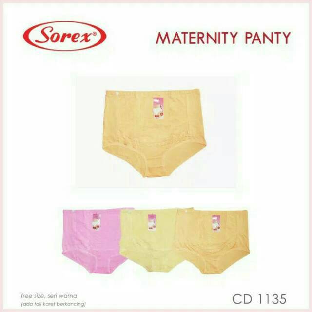 Sorex maternity panty 1135 CD hamil celana dalam ibu hamil celana hamil celana besar celana karet