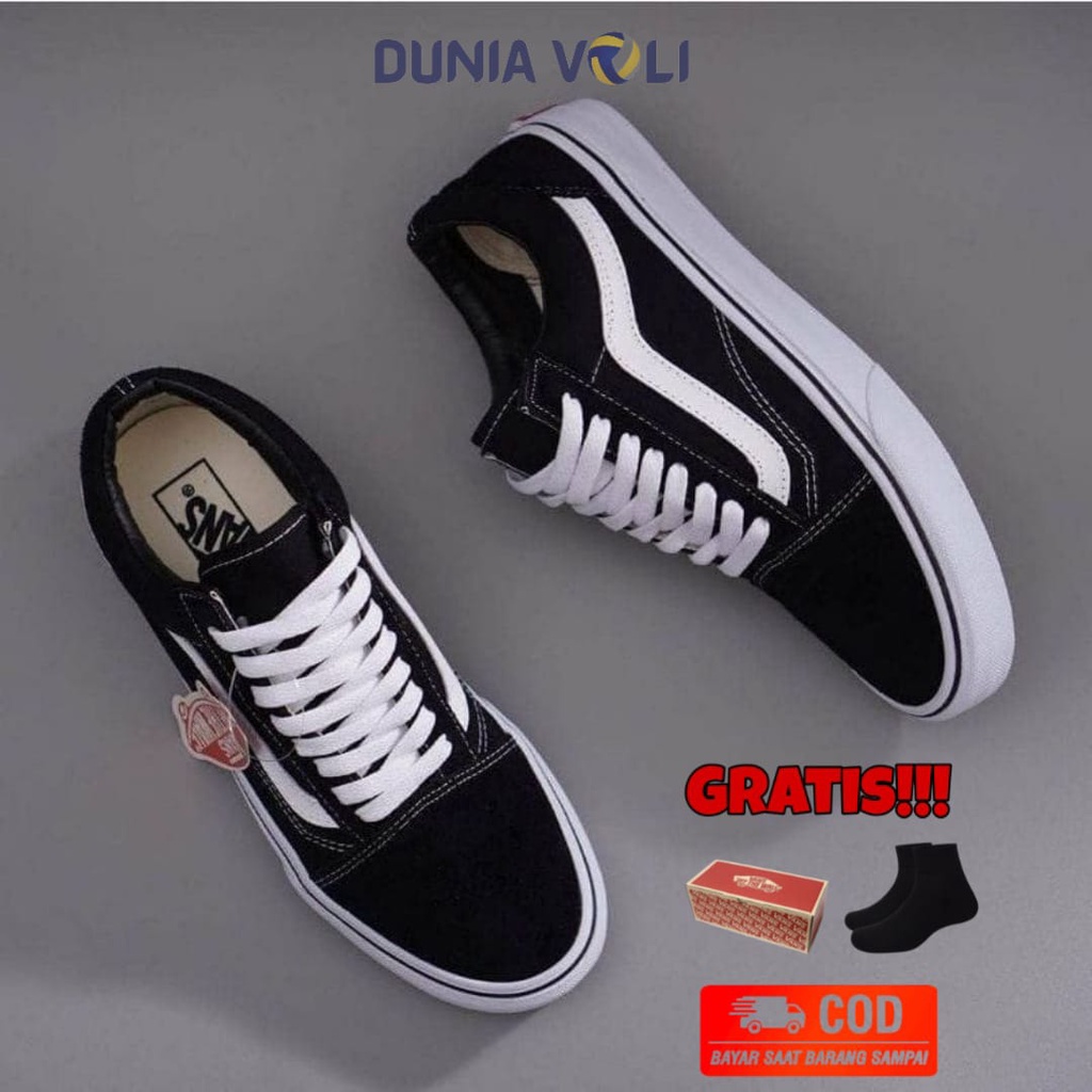 SEPATU VANS OLD SKOOL CLASSIC PREMIUM SNEAKERS (FREE KAOS KAKI)