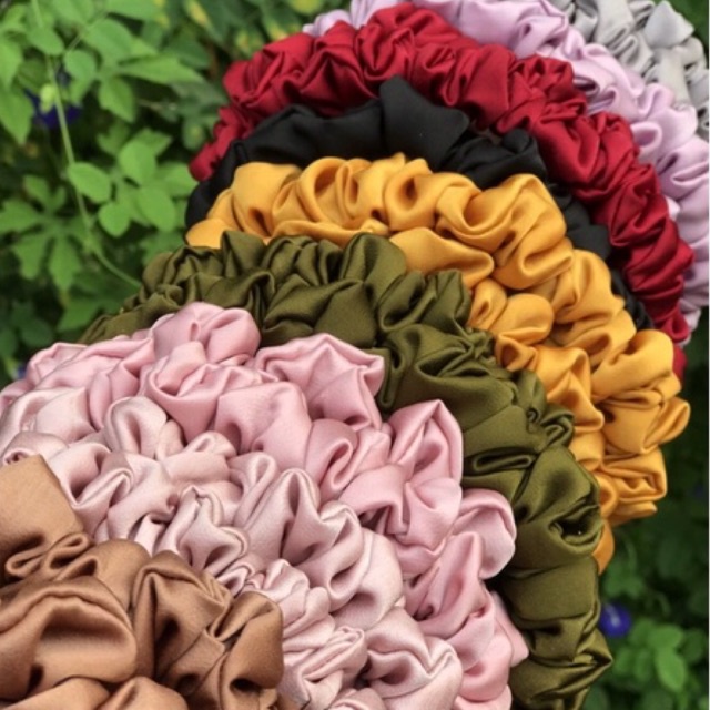 Bando Scrunchie anti patah / Bando Scrunchie Premium / Bando Serut Premium