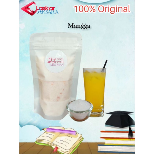 

Minuman Bubuk Rasa Mangga // Premium
