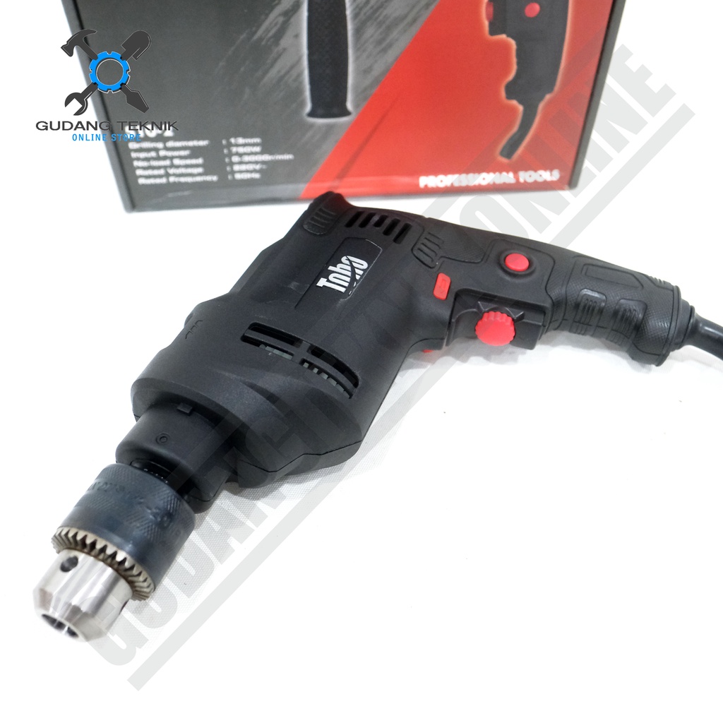 Mesin Bor Tangan 13mm TOHO 510-2 / Bor Tangan Beton Besi Kayu 13 mm - Impact Drill TOHO 510 2