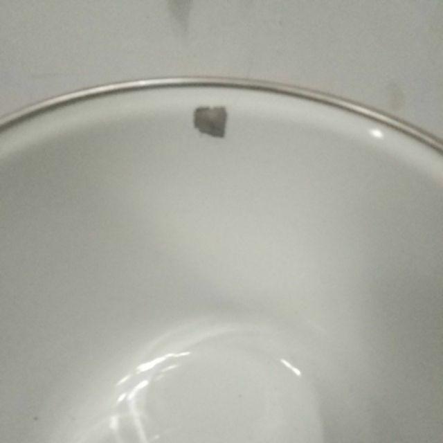 Ideal Mug Enamel Jadul Diameter 12 Cm Ber Motif Bunga Cantik