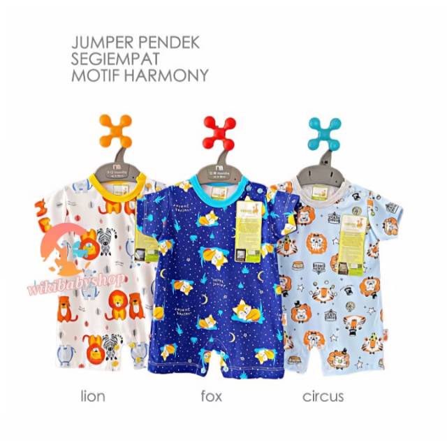 Baju Bayi / VELVET JUNIOR Baju Kodok Segiempat Motif NEWBORN