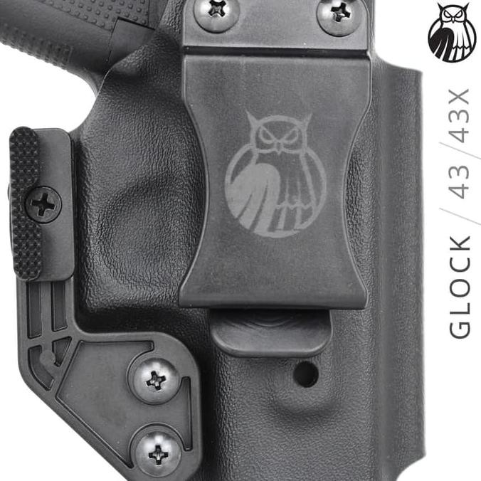 BARANG BARU Kydex Holster Glock 43 Glock 43x IWB G43 Inside Waistband Pax Dynamics