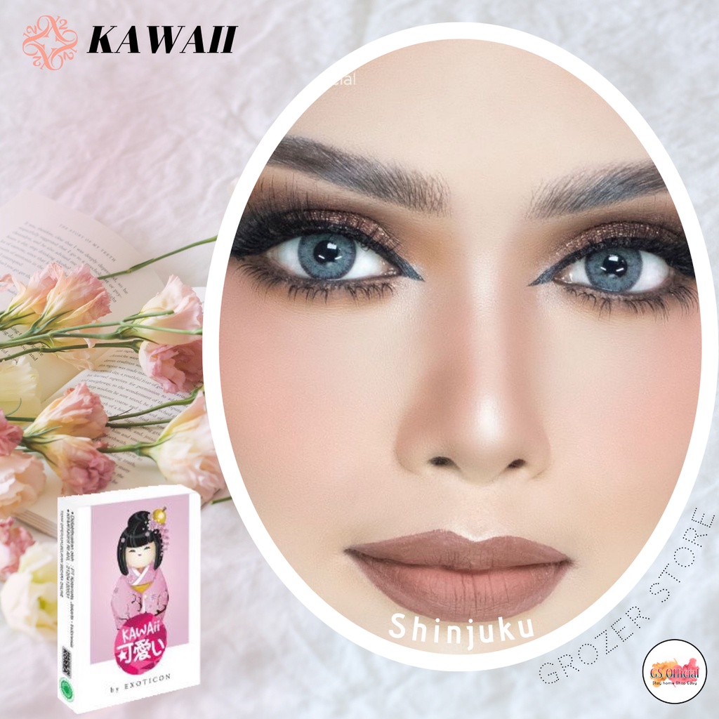 SOFTLENS X2 KAWAII MINUS 3.50 SD 6.00 DIA. 14.50mm NATURAL LOOK