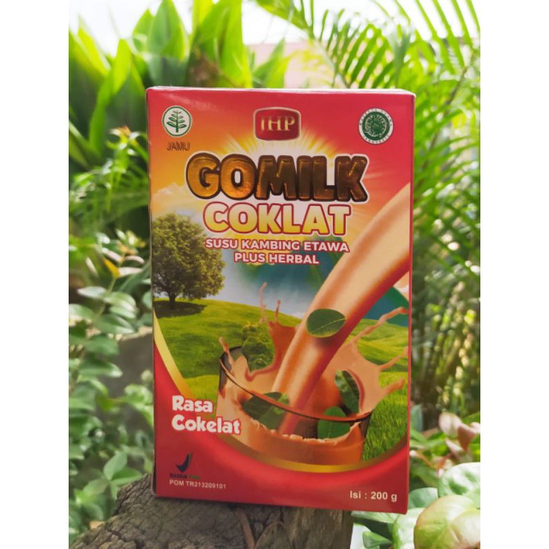 

GOMILK SUSU KAMBING PLUS HERBAL RASA COKLAT