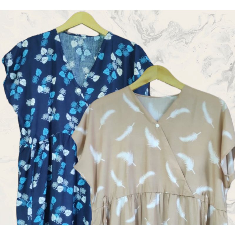 Aisyah - Daster Kimono Model Selempang