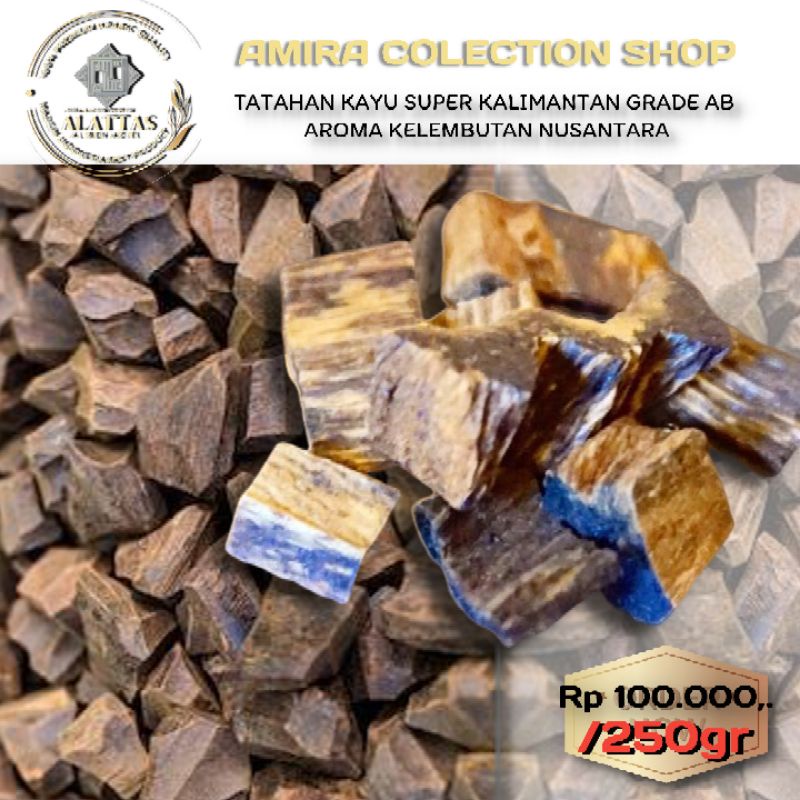 tatahan kayu gaharu /250gr kalimantan grade AB terbaik