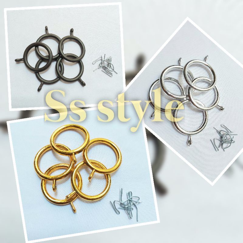 CINCIN RING PENGAIT BATANG BULAT GORDEN JENDELA PINTU MURAH