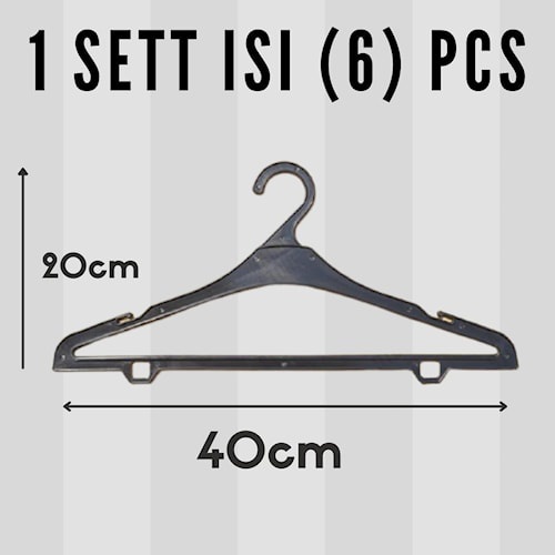 Gantungan Baju 40Cm Hanger Gantungan Baju Pakaian Gantungan Pakaian Hanger