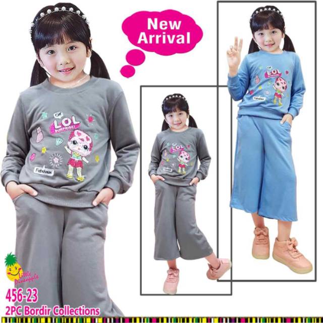 SETELAN ANAK PEREMPUAN LITTLE PINEAPPLE