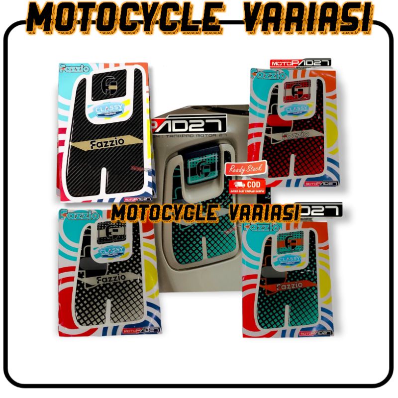 Motopad27 Stiker Laci Fazzio Stiker Dashboard Fazzio Premium Bahan Resin Timbul