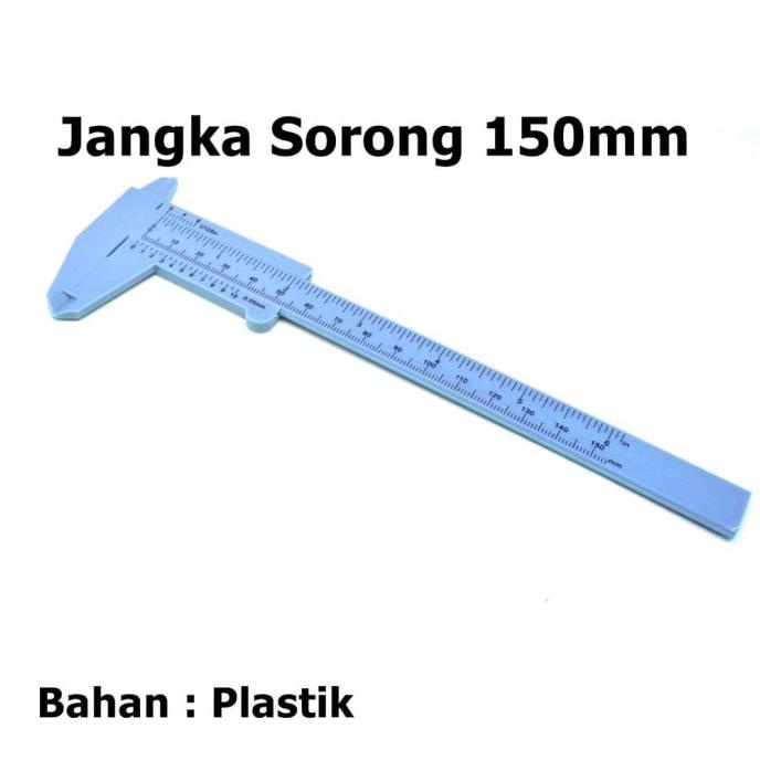 

TERLARIS Jangka Sorong Plastik Vernier Caliper Gauge Micrometer 150mm